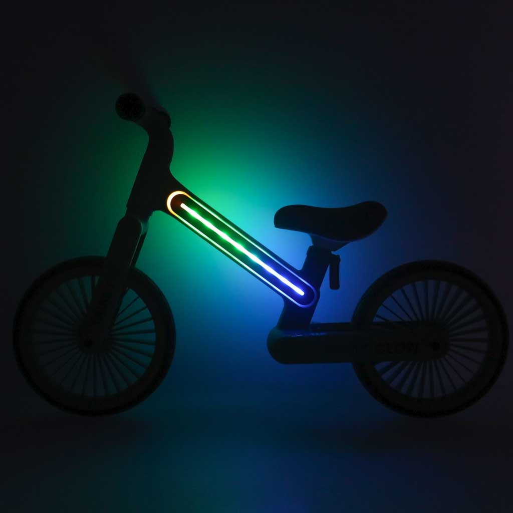 Balansa velosipēds Trike Fix Glow LED, melns