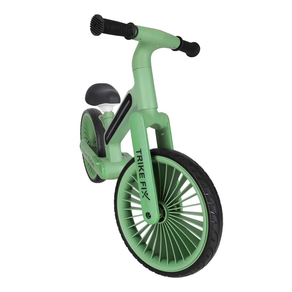 Balansa velosipēds Trike Fix Glow LED, tumši zaļš