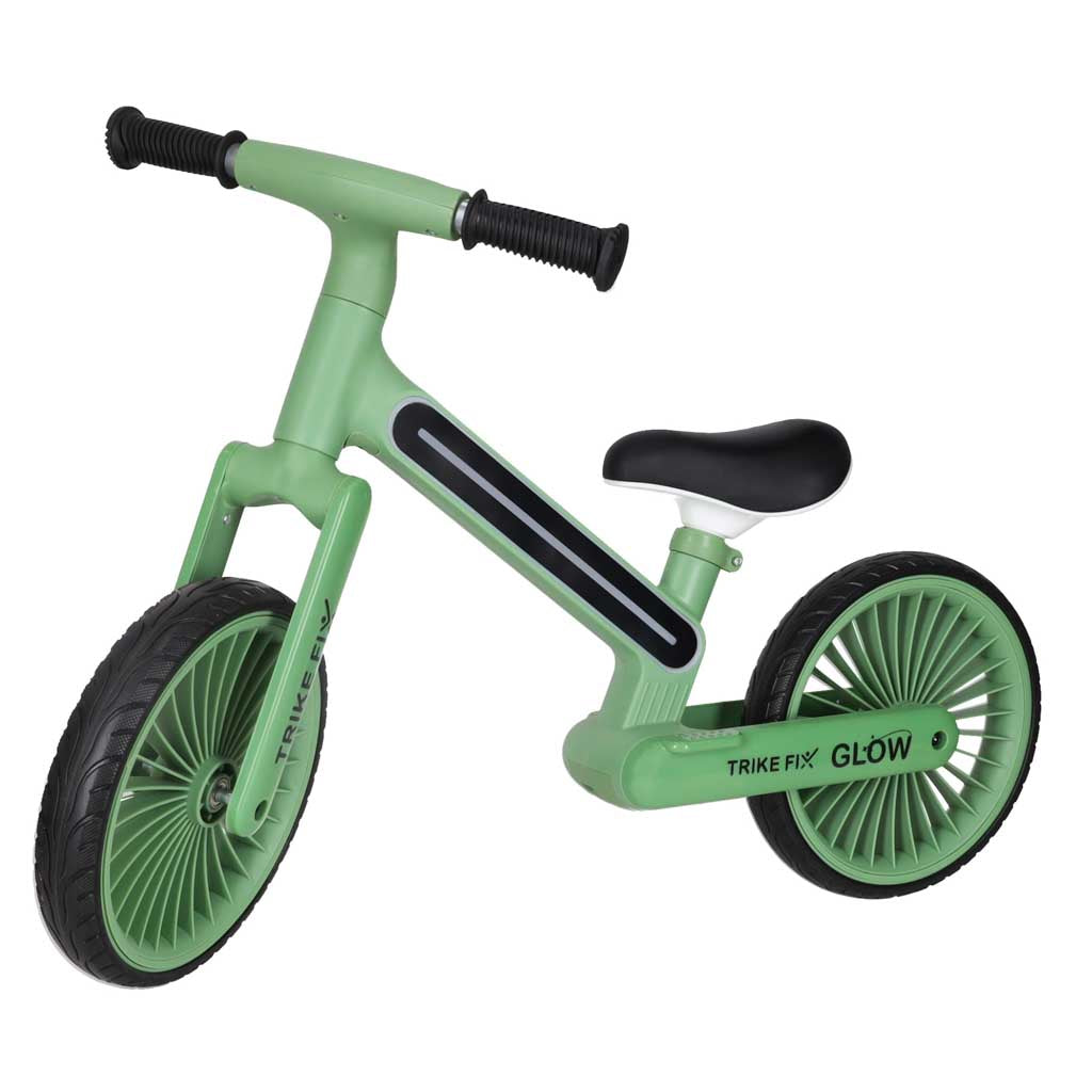 Balansa velosipēds Trike Fix Glow LED, tumši zaļš