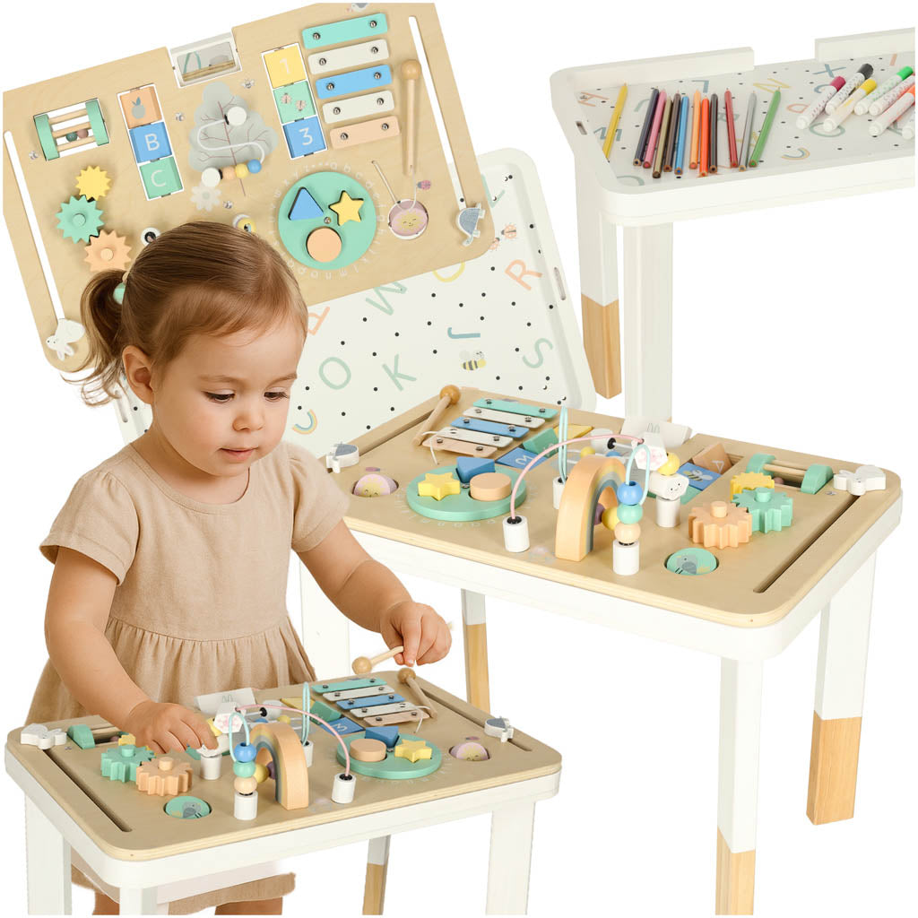 Lulilo aktivitāšu galds ar noņemamu virsmu