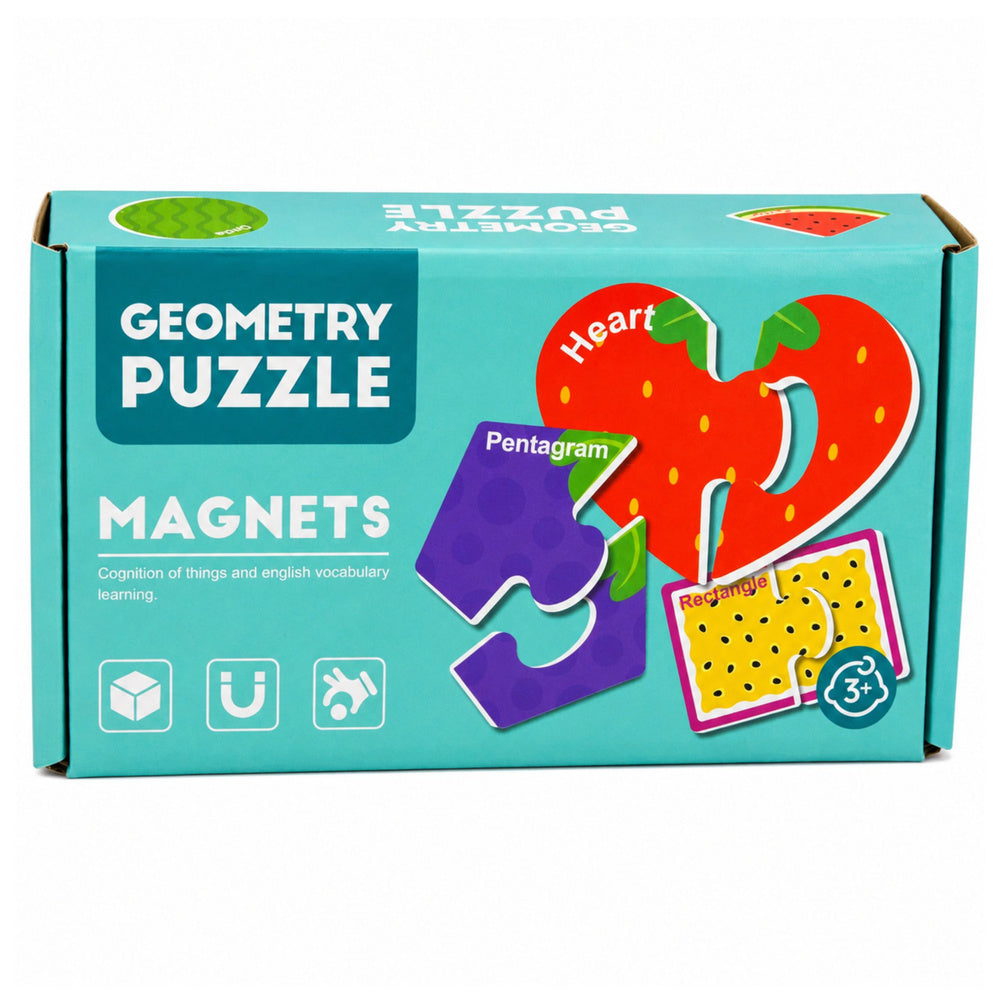 Magnētiskā puzle (pie ledusskapja) “Augļi”, 16 attēli
