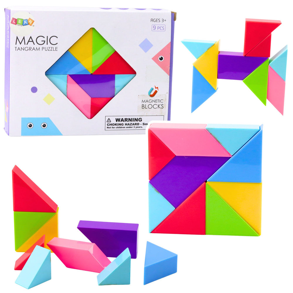 Magnētiskie tangram kluči