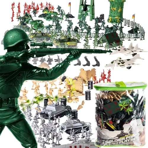Militārās figūriņas, 300 gab.