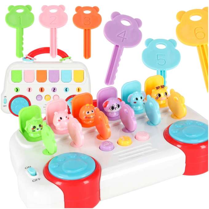 Muzikālā rotaļlieta ar atslēgām