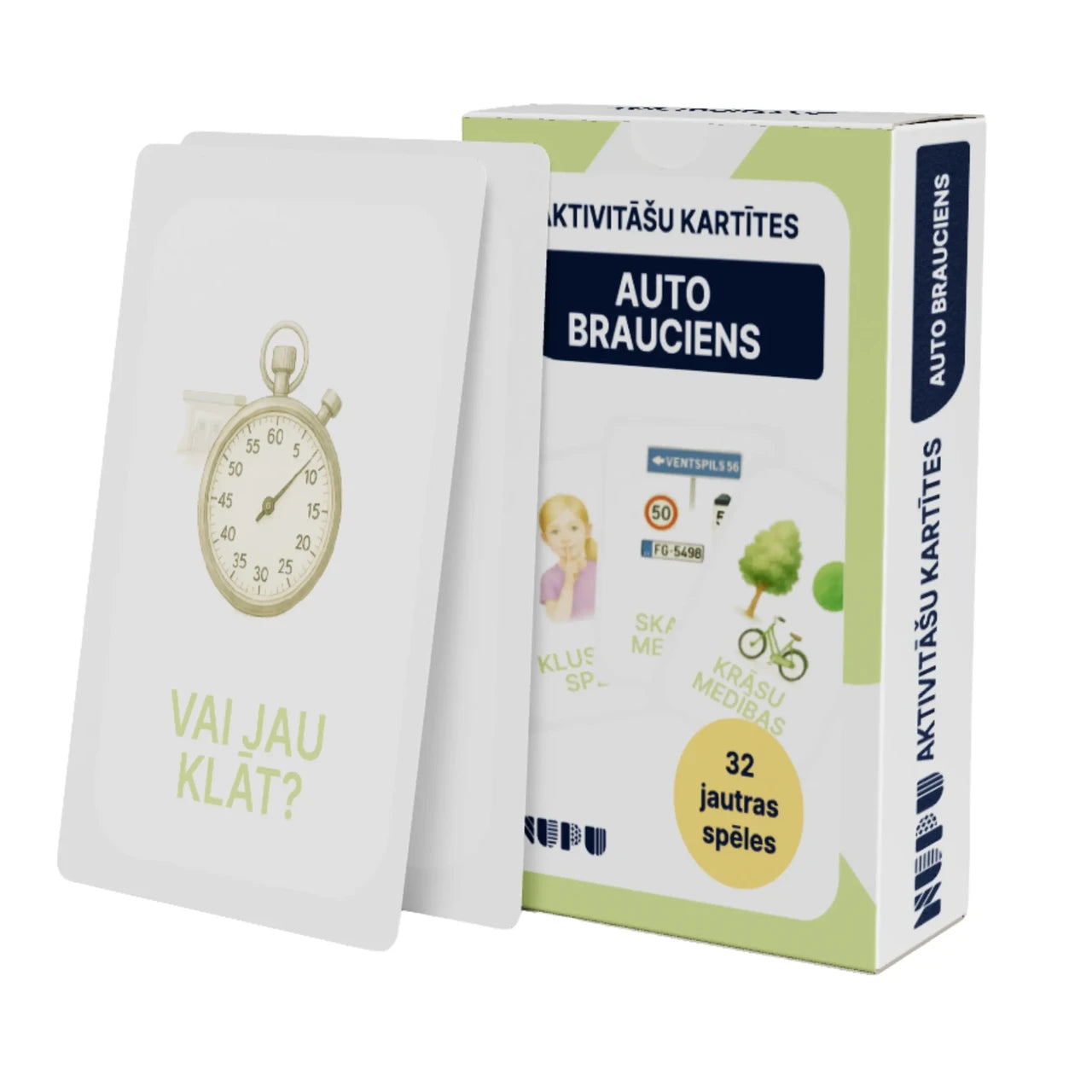 Aktivitāšu kartītes "Auto brauciens"