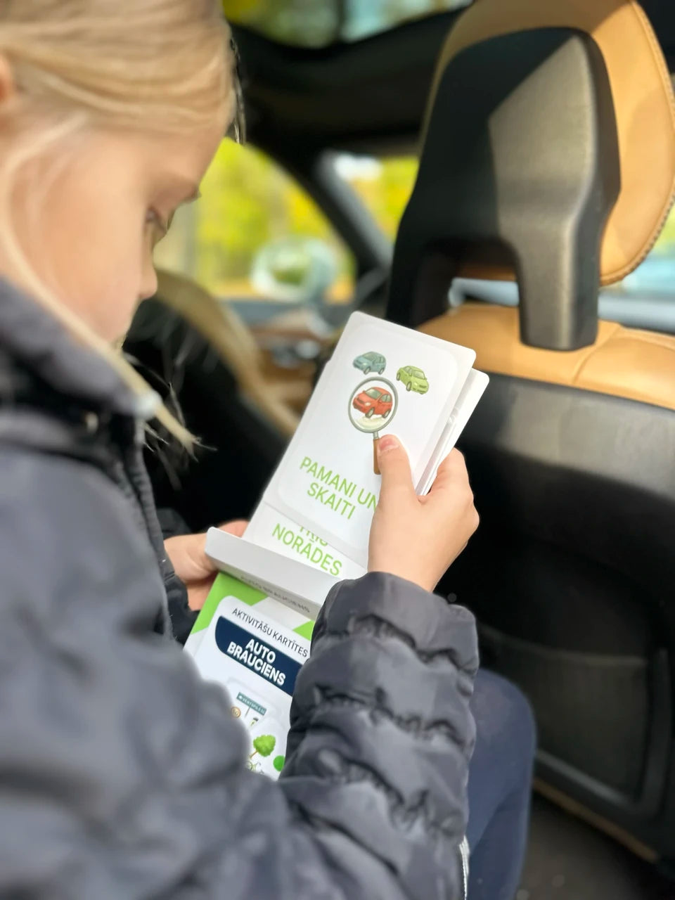 Aktivitāšu kartītes "Auto brauciens"