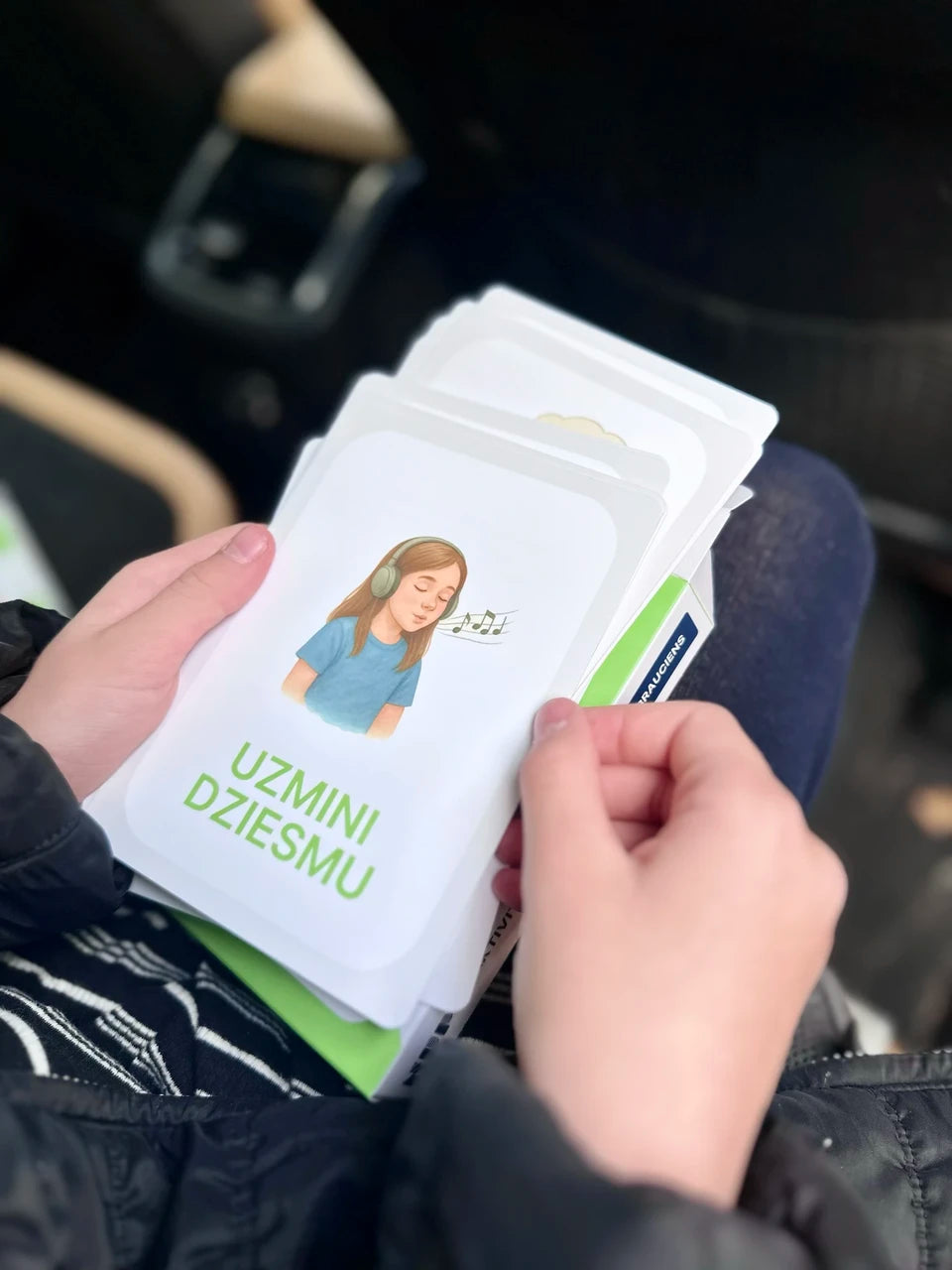 Aktivitāšu kartītes "Auto brauciens"