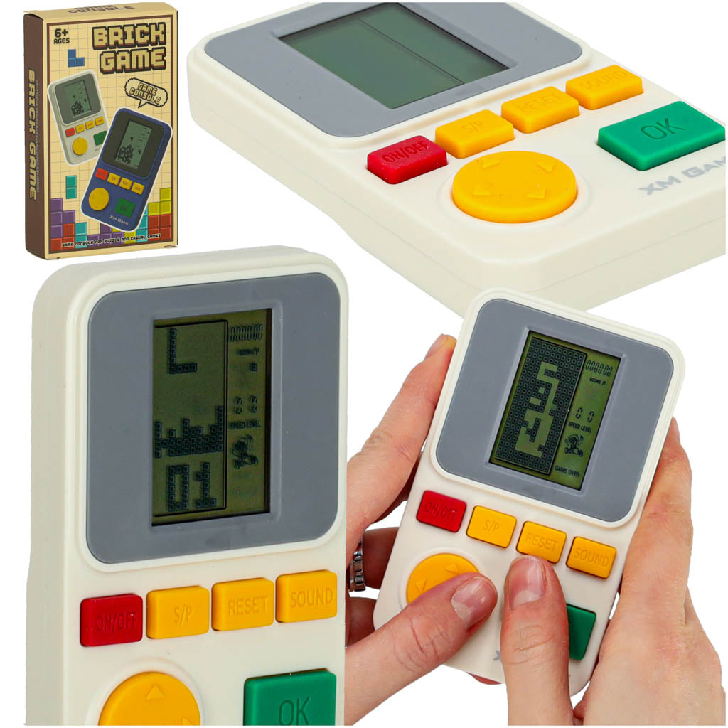 Retro spēles, konsole, tetris, mini