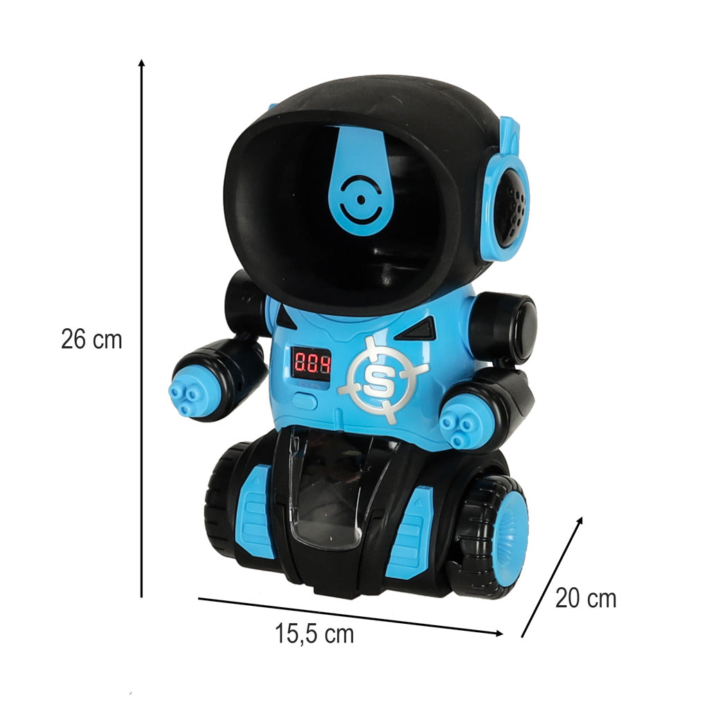 Šaušanas spēle ar mērķi "Robots" + 2 pistoles