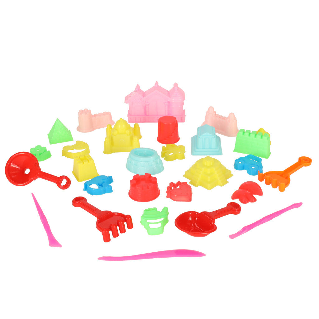 Smilšu formiņu komplekts, 28 gab.