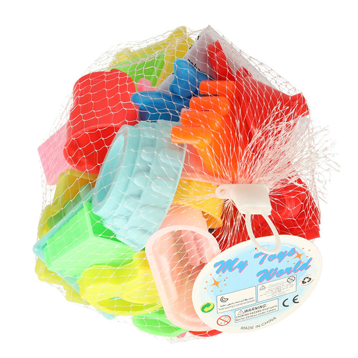 Smilšu formiņu komplekts, 28 gab.