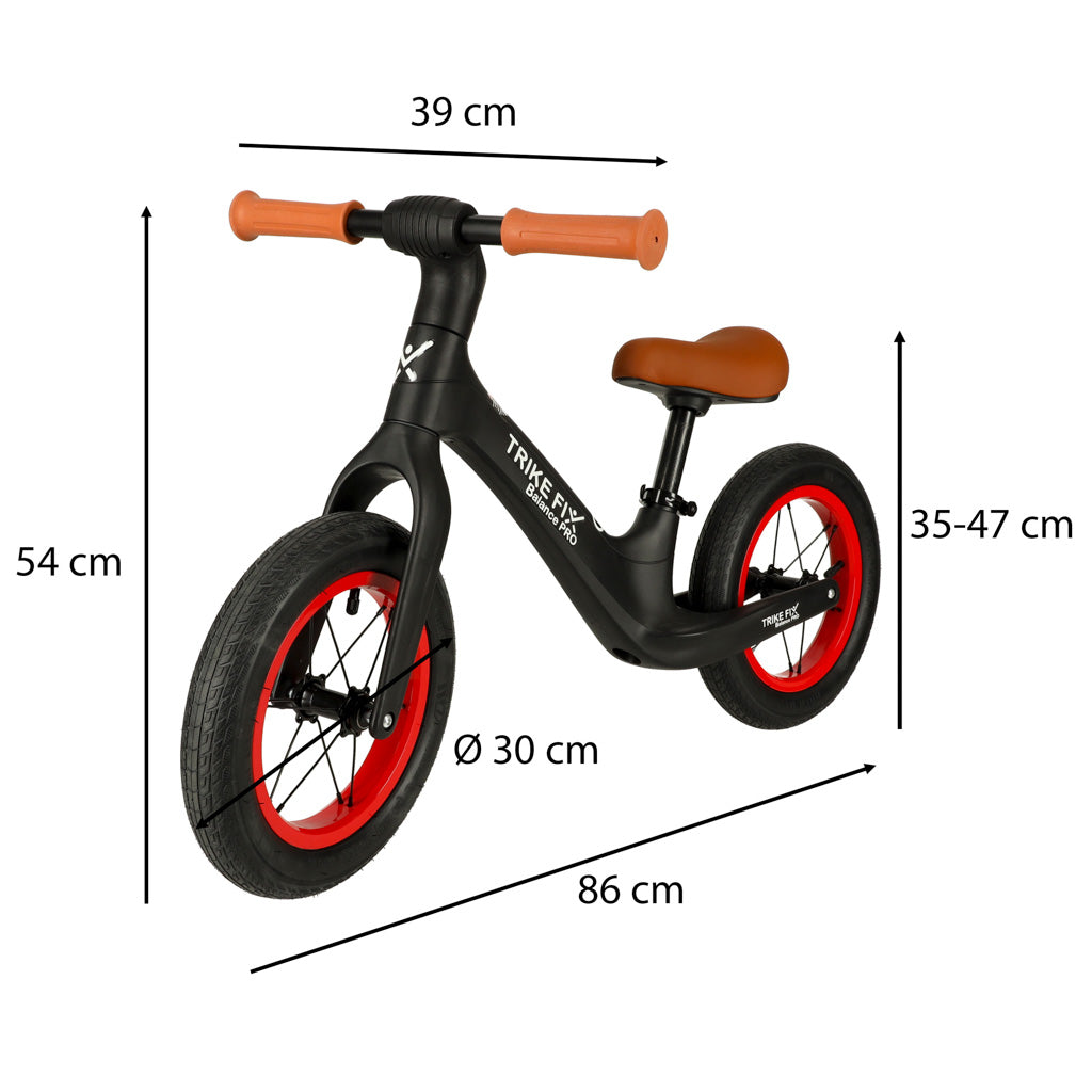 Skrejritenis Trike Fix Balance PRO, melns, Nr.4355