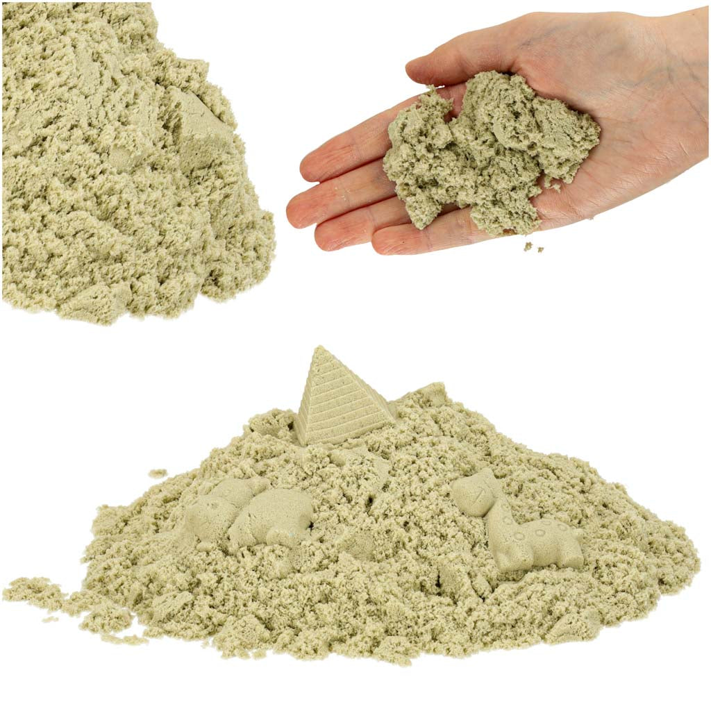 1kg sensorās smiltis, neitrālā krāsā