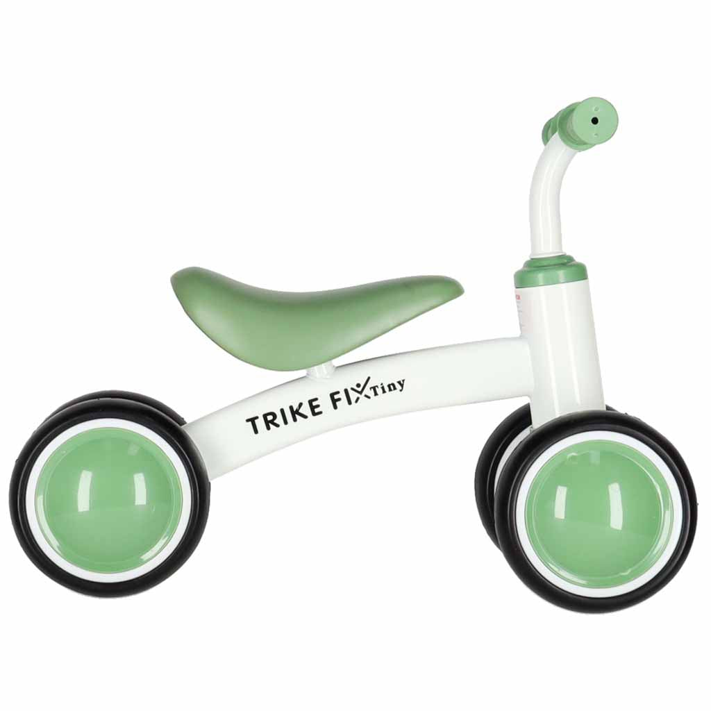 Bērnu līdzsvara ritenis Trike Fix Tiny V2, zaļš&balts