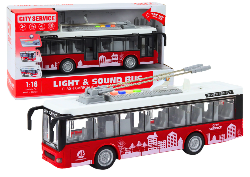 Trolejbuss ar gaismu un skaņu, 1:16