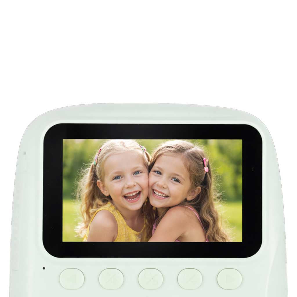 Digitālā videokamera ar tūlītēju druku, zaļa