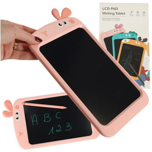 Grafiskā tablete LCD, zīmēšanai ar irbuli "Rozā zaķis"