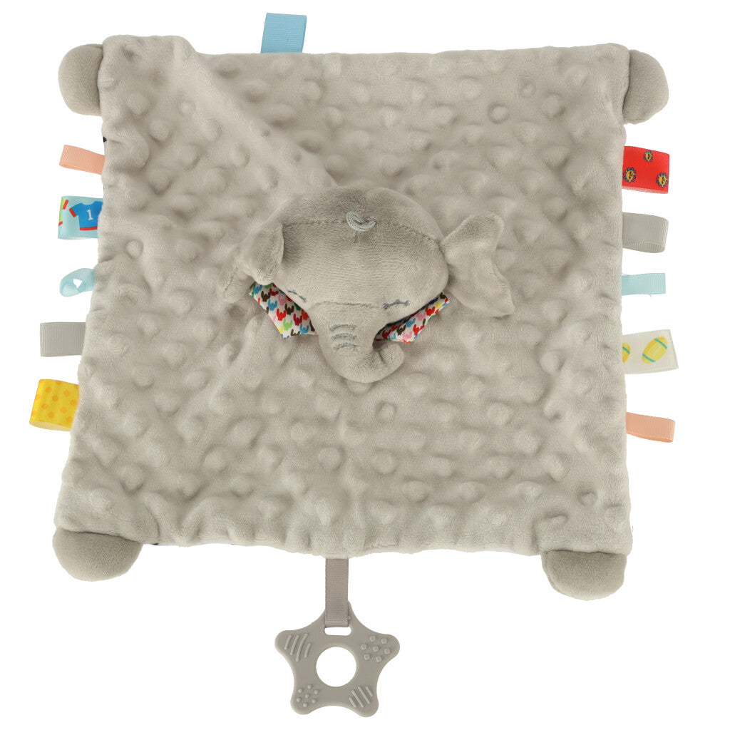 Sensorā rotaļlieta-sedziņa "Zilonītis"